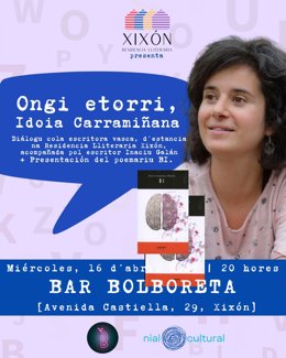 La Residencia Lliteraria Xixón recibe a la escritora vasca Idoia Carramiña.