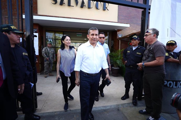 Archivo - Arquivo - Ex-presidente peruano Ollanta Humala (2011-2016)