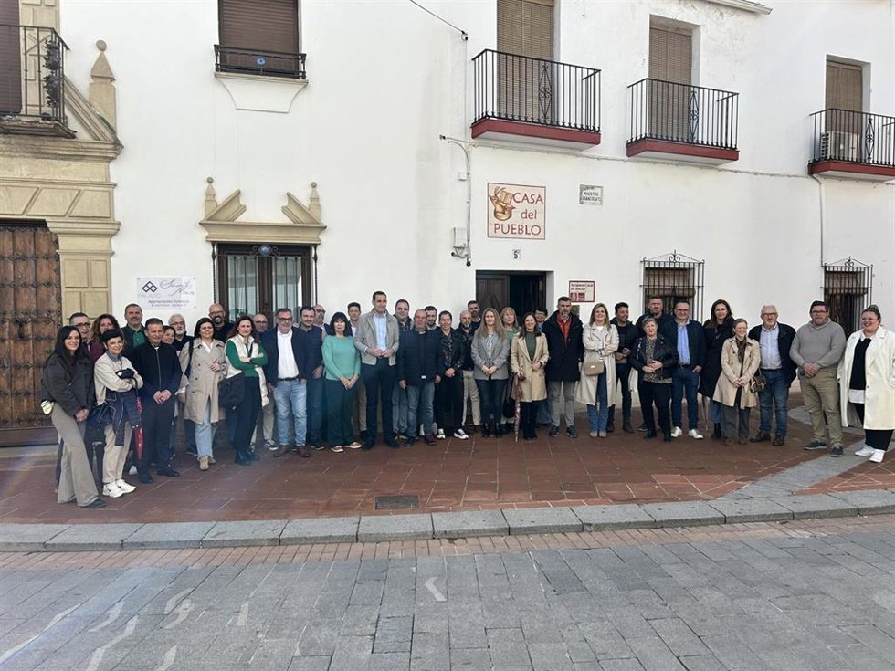Reunión de responsables del PSOE en localidades donde está en la oposición.