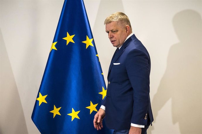 Archivo - El primer ministro de Eslovaquia, Robert Fico   