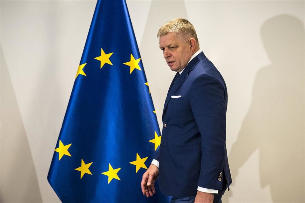 Archivo - El primer ministro de Eslovaquia, Robert Fico   