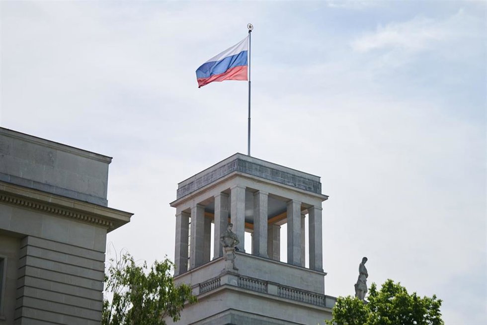 Archivo - Imagen de archivo de la bandera de Rusia