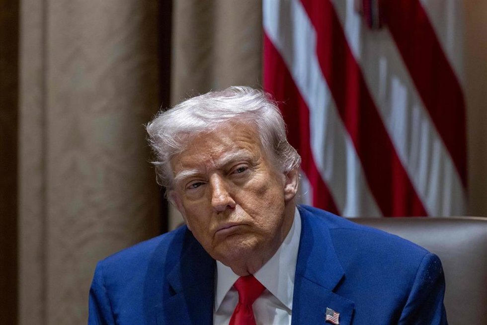 Imagen de archivo del presidente de Estados Unidos, Donald Trump