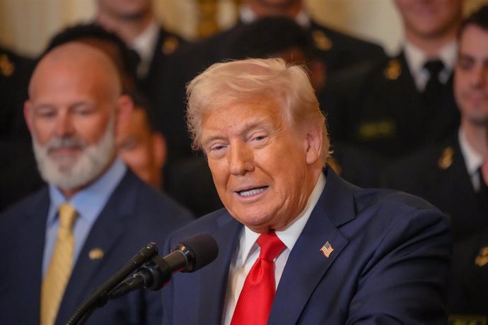 El presidente estadounidense, Donald Trump