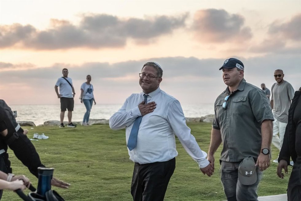 Archivo - El ministro de Seguridad israelí, Itamar Ben Gvir, en una imagen de archivo