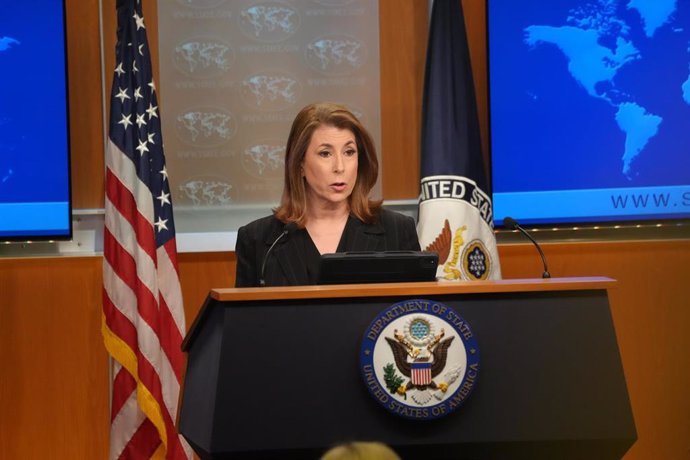 La portavoz del Departamento de Estado, Tammy Bruce