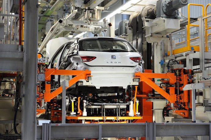 Archivo - Producció a la planta de Seat a Martorell
