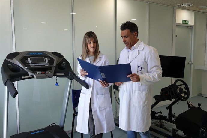 Investigadores Antonio Cuesta Vargas, eManuel González Sánchez y Alicia del Rosal Jurado