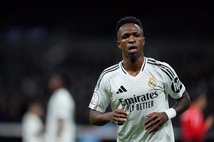 Archivo - Vinicius Junior, del Real Madrid