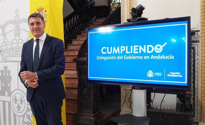 Archivo - El delegado del Gobierno de España en Andalucía, Pedro Fernández, en una imagen de archivo.