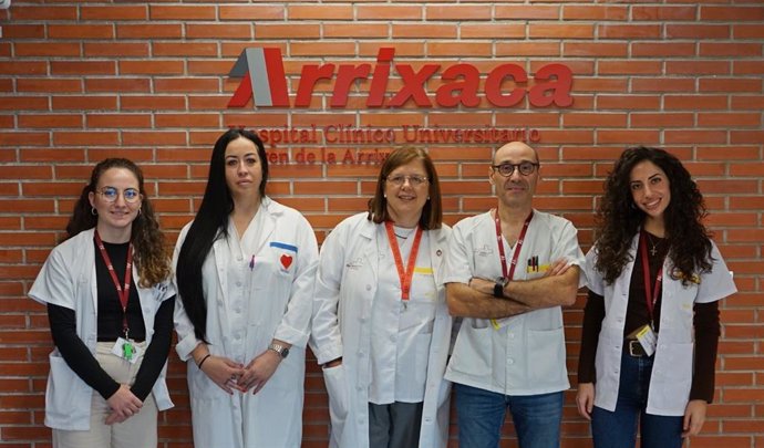 Miembros de la Unidad de Hemofilia de la Arrixaca, que es de referencia para la Región de Murcia desde el pasado año
