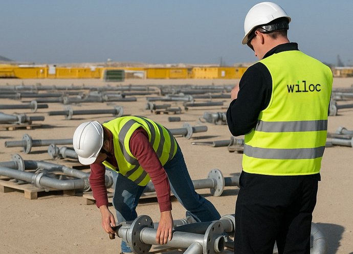 Imagen de trabajadores de Aminer.