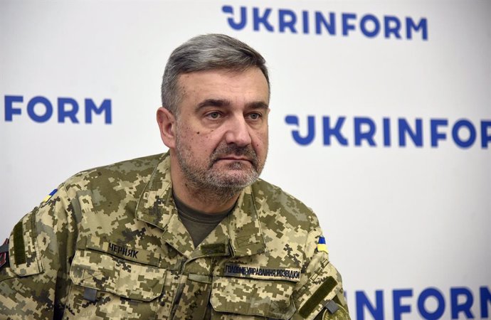 Archivo - El portaveu del Ministeri de Defensa d'Ucraïna, Andrí Txerniak