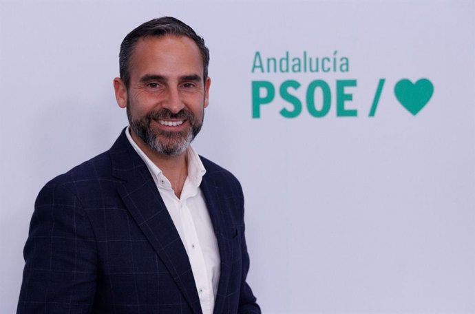 El coordinador de Política Institucional del PSOE-A, Daniel Pérez.