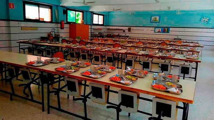 Comedor escolar en València
