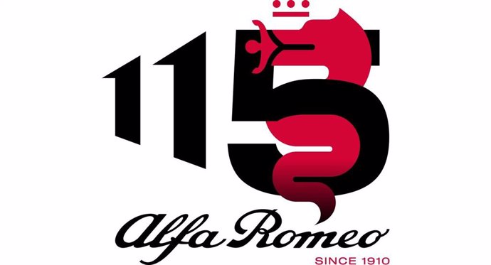 Alfa Romeo presenta un nuevo logotipo para celebrar sus 115 años de historia.