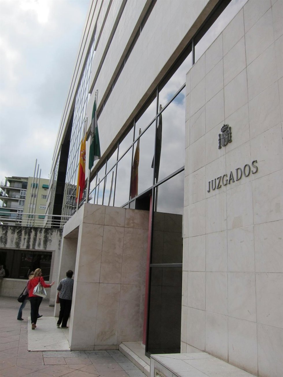 Archivo - Edificio judicial de Caleta, en imagen de archivo