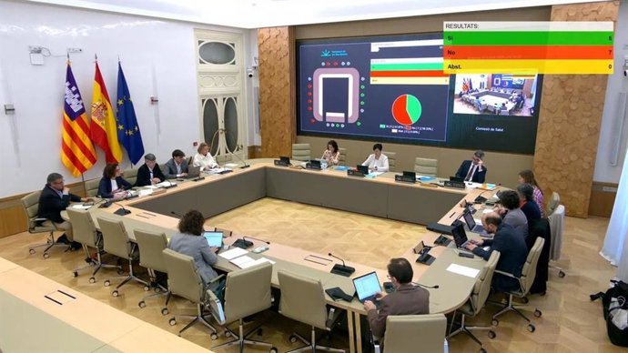 Reunión de la Comisión de Salud del Parlament.