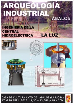 Exposición en Ábalos sobre Arqueologia Industrial