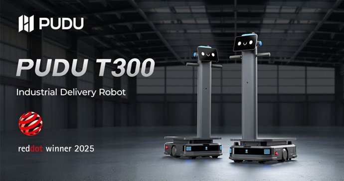 PUDU T300 won Red Dot Design Award 2025