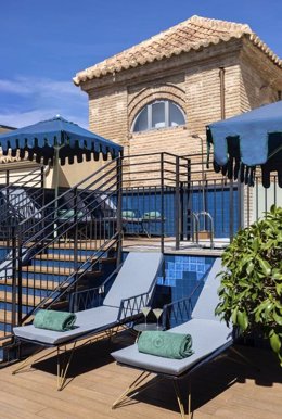 Palacio Solecio reabre su terraza en primavera con música en directo y cócteles en pleno centro de Málaga