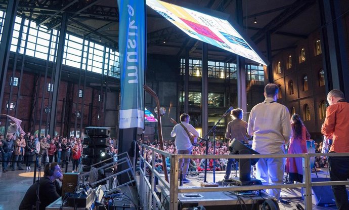 Archivo - Inauguración Basque Fest 2024 en Azkuna Zentroa