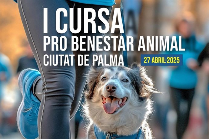 Cartel de la Cursa Pro Benestar Animal Ciutat de Palma