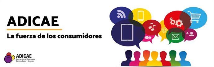 Archivo - Lema y logo de Adicae