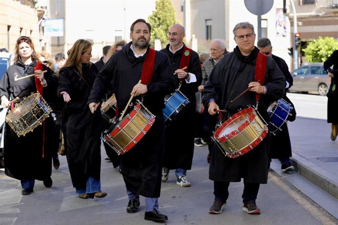 El presidente del Partido Popular de Castilla-La Mancha, Paco Núñez, en Hellín