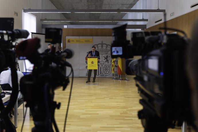 El ministre d'Agricultura, Pesca i Alimentació, Luis Planas, a València