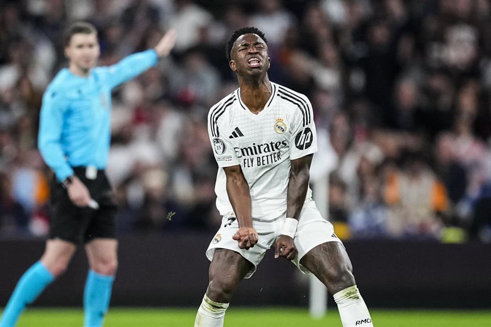 El jugador del Real Madrid Vinícius Júnior.