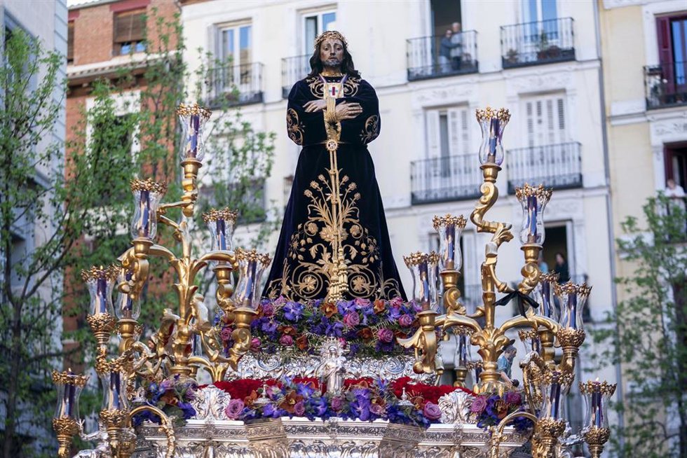 Archivo - Talla de Jesús el Pobre