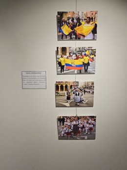 La exposición 'Entrelazando culturas' puede visitarse hasta el 30 de abril en la Casa de los Curas de Calahorra
