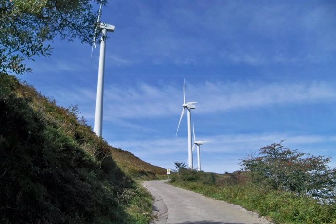 Archivo - Molinos en Monte Oiz (Bizkaia)