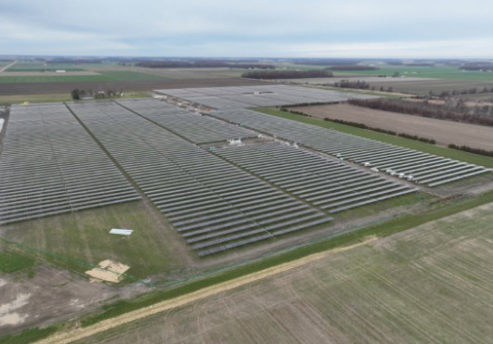 Planta solar de Powell Creek en EE.UU.
