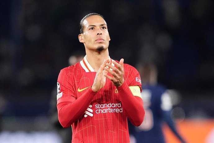 Archivo - Virgil van Dijk, en un partido con el Liverpool FC.