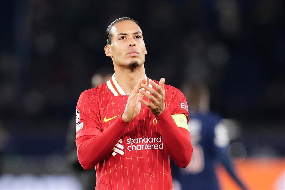 Archivo - Virgil van Dijk, en un partido con el Liverpool FC.