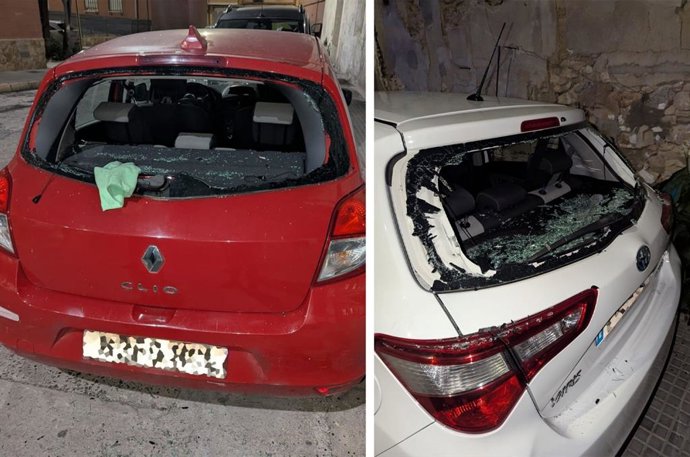 La Policía Local de Alberic detiene al causante de destrozos en cuatro vehículos