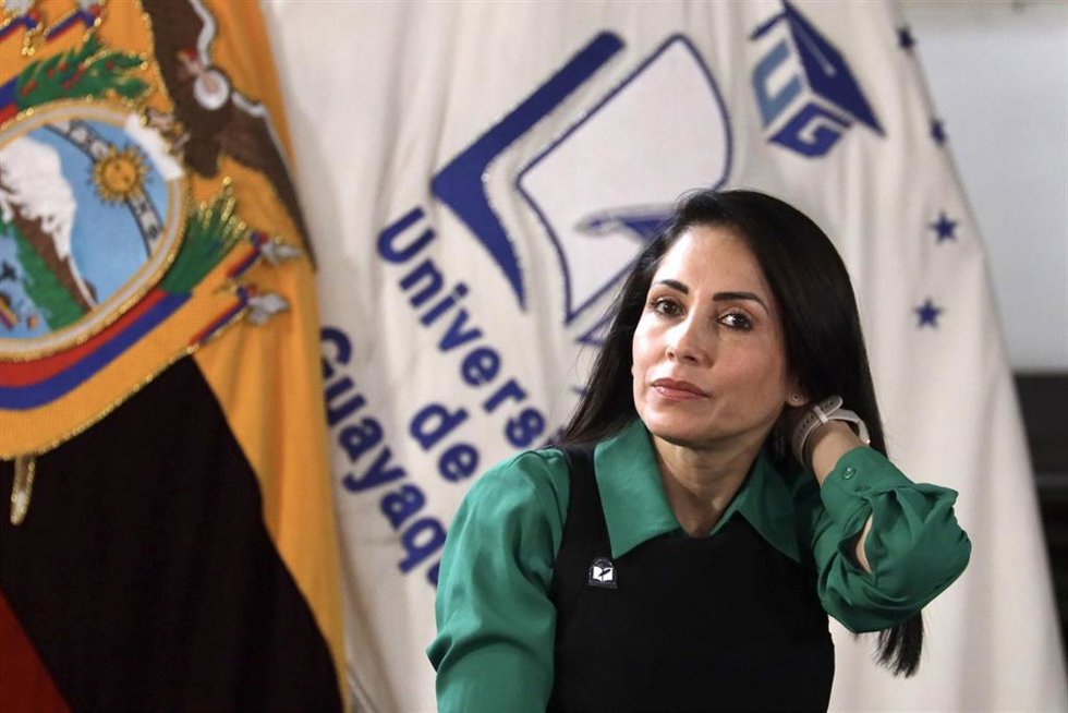 Archivo - La candidata opositora en las presidenciales de Ecuador, Luisa González