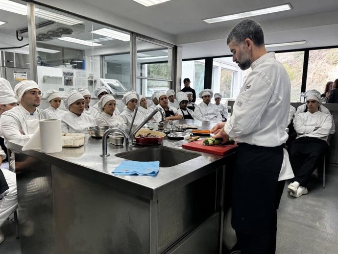 Jornadas de formación sobre la carne de caza en una escuela de hostelería