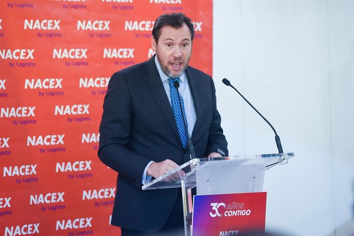 El ministro de Transportes y Movilidad Sostenible, Óscar Puente. Foto archivo.