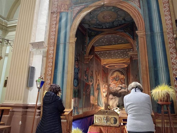 El Monumento de la Semana Santa de Biscarrués (Huesca)