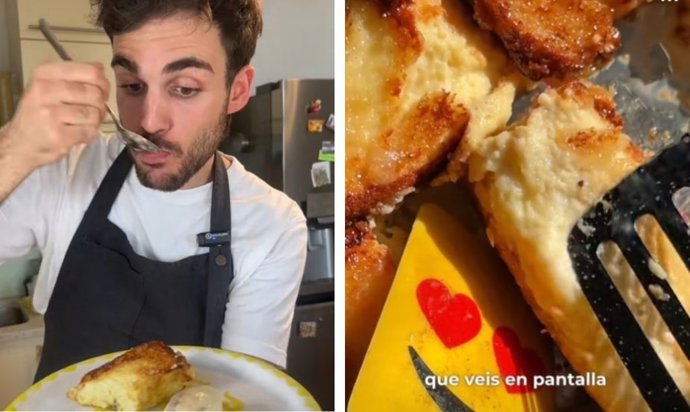 La receta de torrija caramelizada del chef Guille Varela para Semana Santa: "Mete un pan brioche en la nevera"