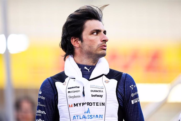 El piloto español Carlos Sainz durante el GP Baréin 2025