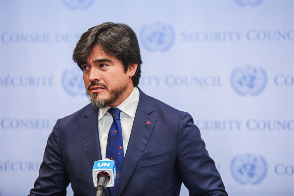 Archivo - El ministro de Gobierno de Ecuador, José de la Gasca