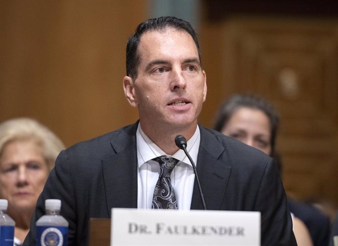 Archivo - El subsecretario del Departamento del Tesoro de Estados Unidos, Michael Faulkender