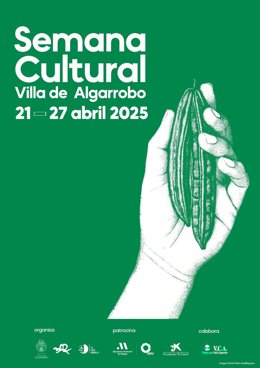 Cartel de la Semana Cultural de Algarrobo