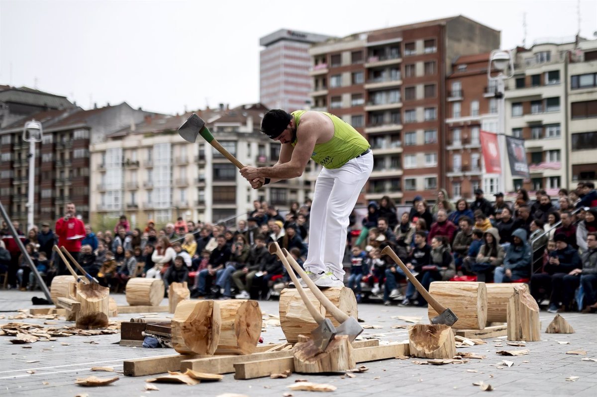 Bilbao Basque Fest ofrece este viernes gastronomía, deporte rural, música, teatro y experiencias