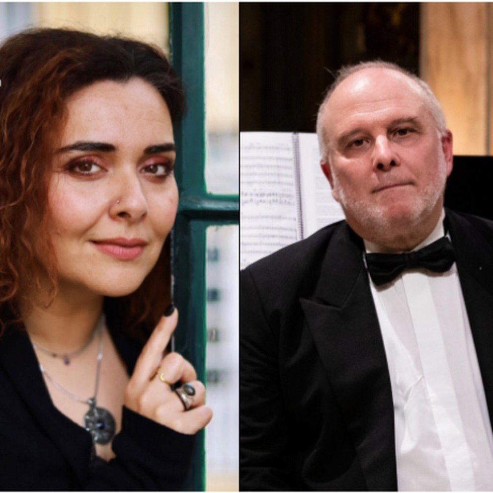 La mezzosoprano Cátia Moreso y el pianista Joo Paulo Santos