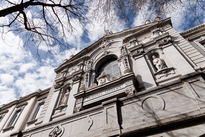 Archivo - Façana del Tribunal Suprem